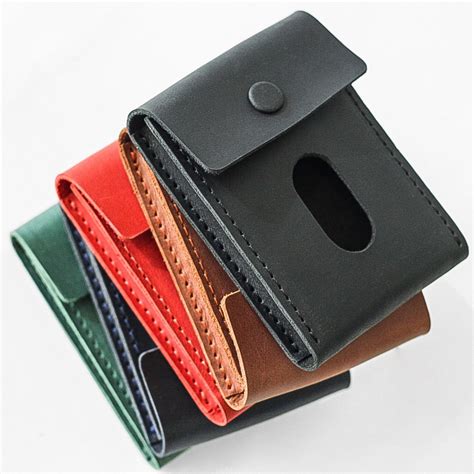 leather business card organizer